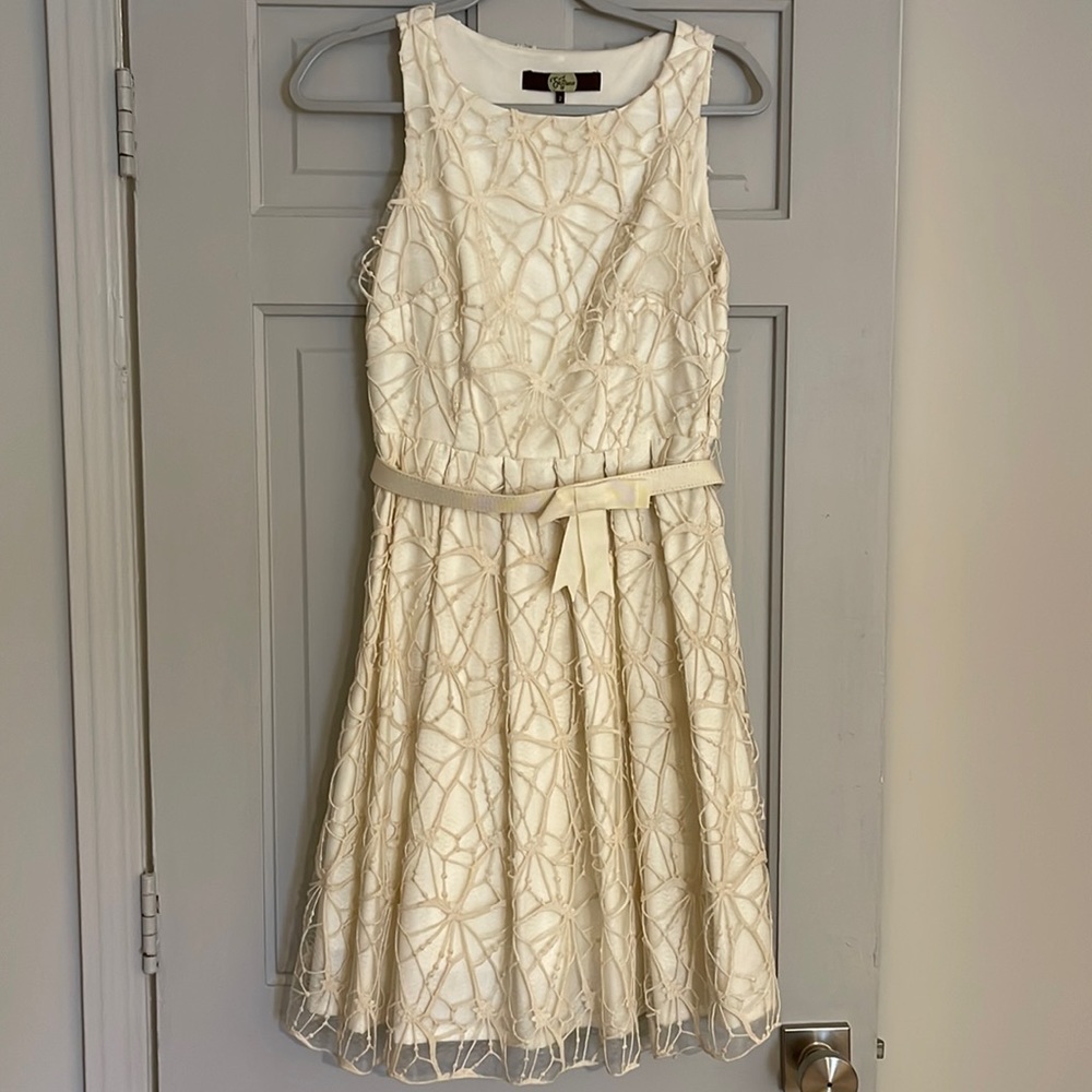 Eva Franco ivory dress